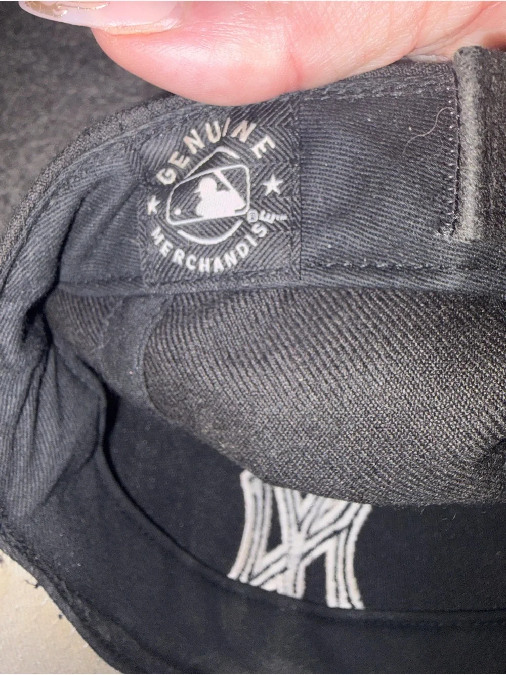 47 Brand New York Yankees Black Baseball Cap OSFA Adjustable